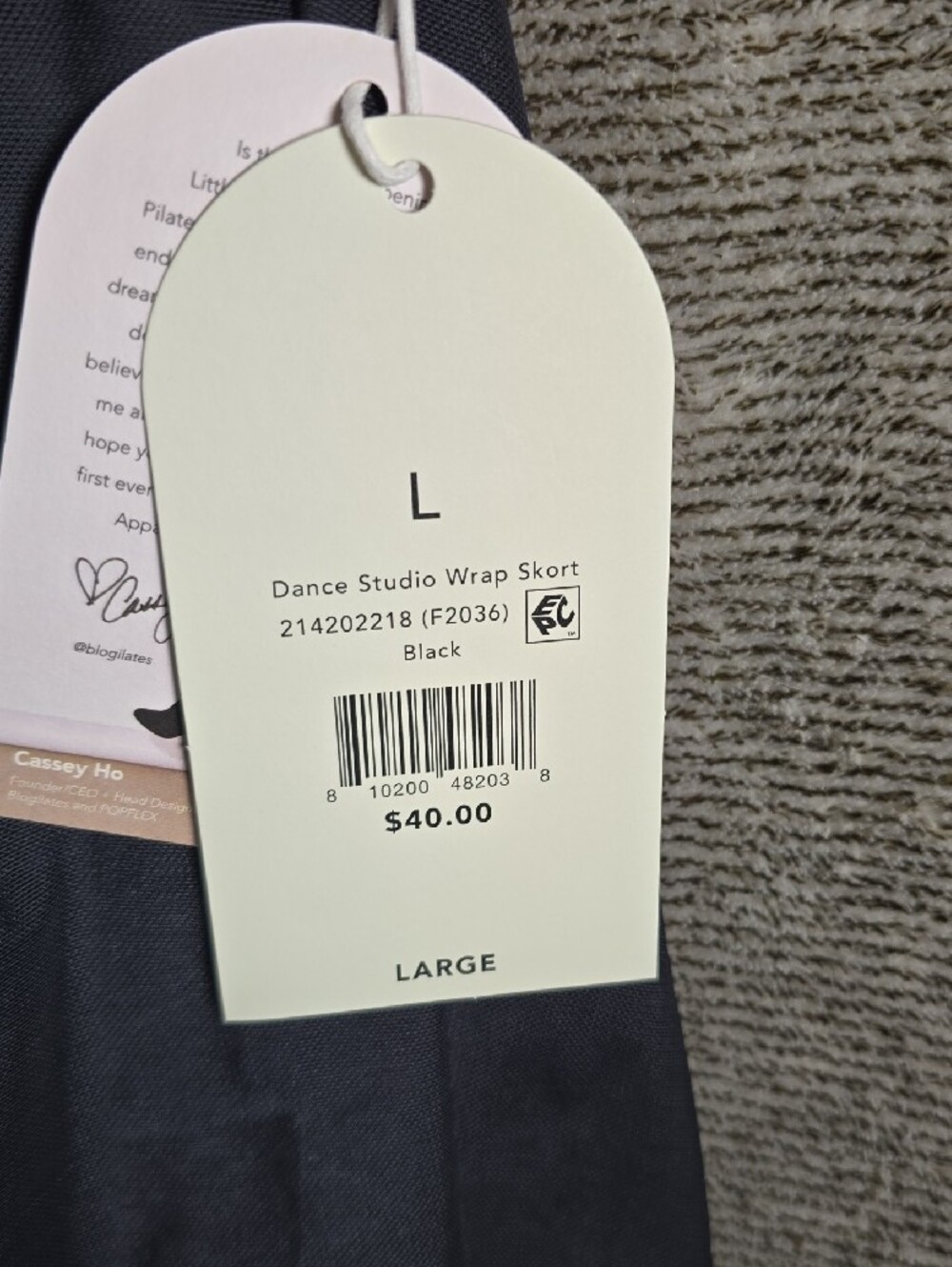 Women's Black Layered Tie-Waist Skater Skirt - Picture 4 of 9
